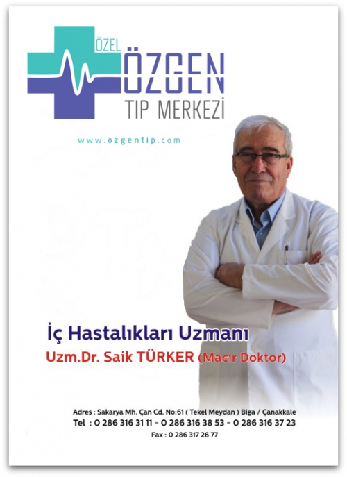 Dr. Saik TÜRKER İç Hastalıkları Uzmanı