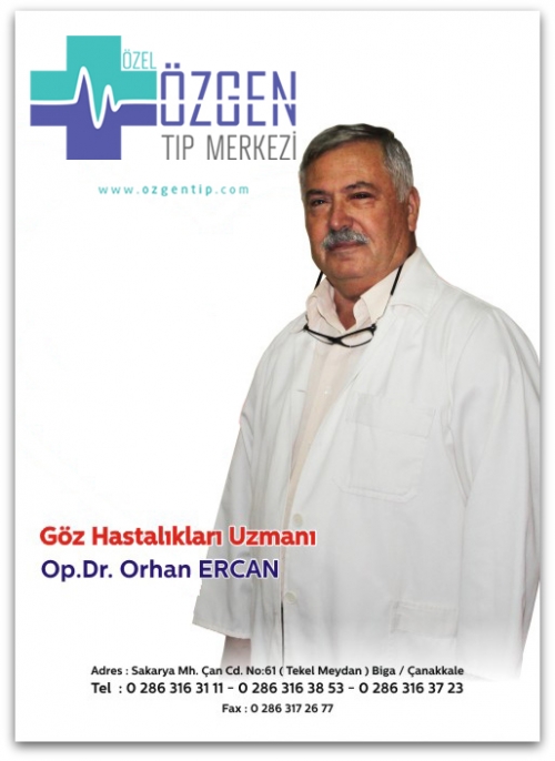 Uz.Dr. Orhan ERCAN Göz Hastalıkları Uzmanı